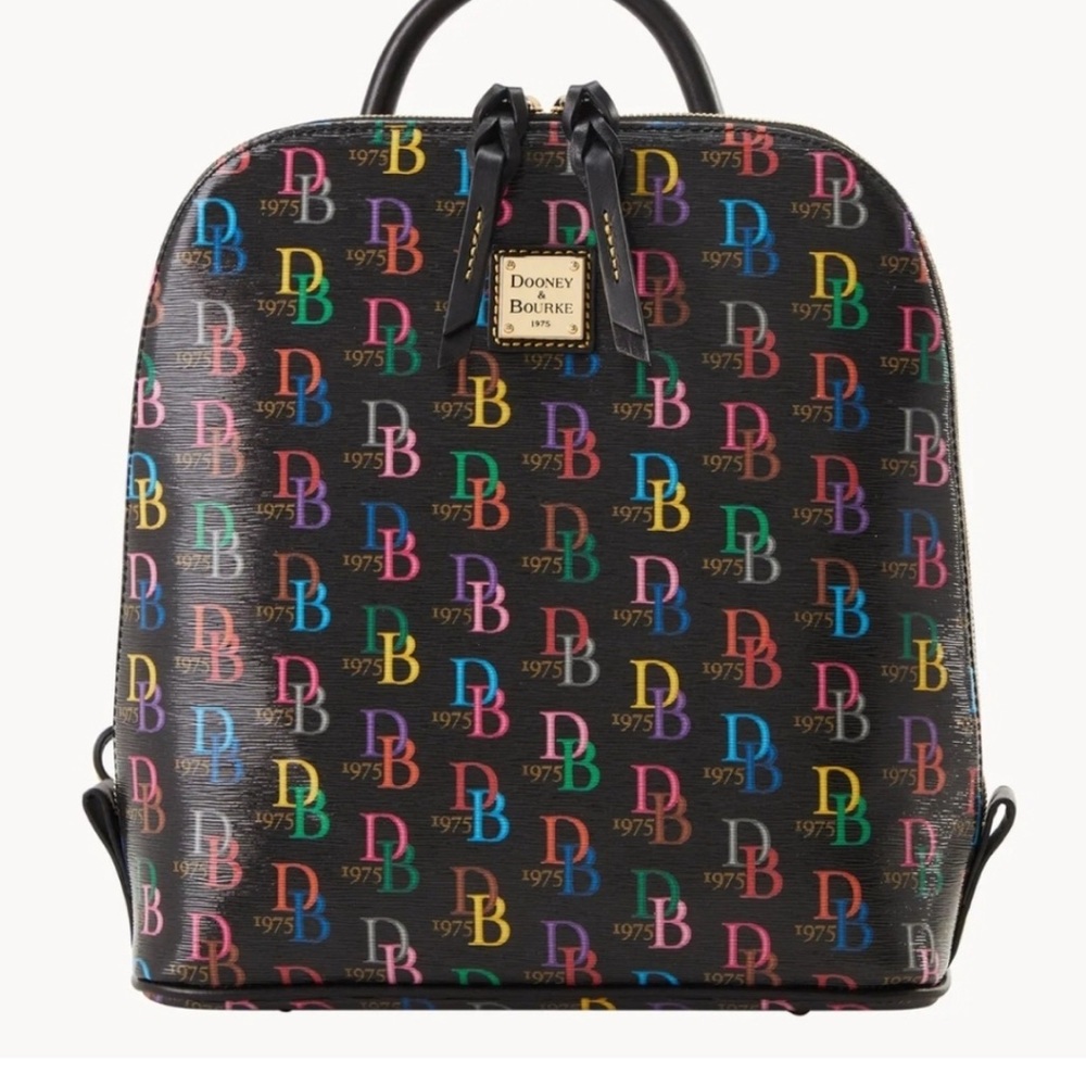 👉✨️Doomey & Bourke Leather Small Multicolor Backpack (SOLD OUT)